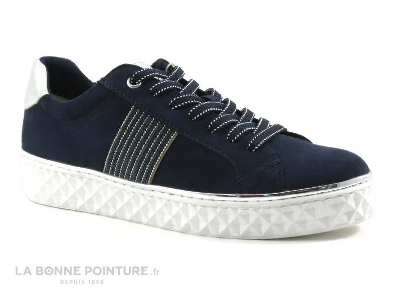 Achat chaussures Marco Tozzi Femme Basket, vente Marco Tozzi 2-23710-28 Navy comb - Basket Femme bleu marine