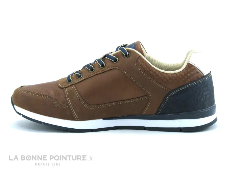 Achat chaussures Streeter Homme Basket, vente Streeter XAPAMA Cognac - Basket ville Homme