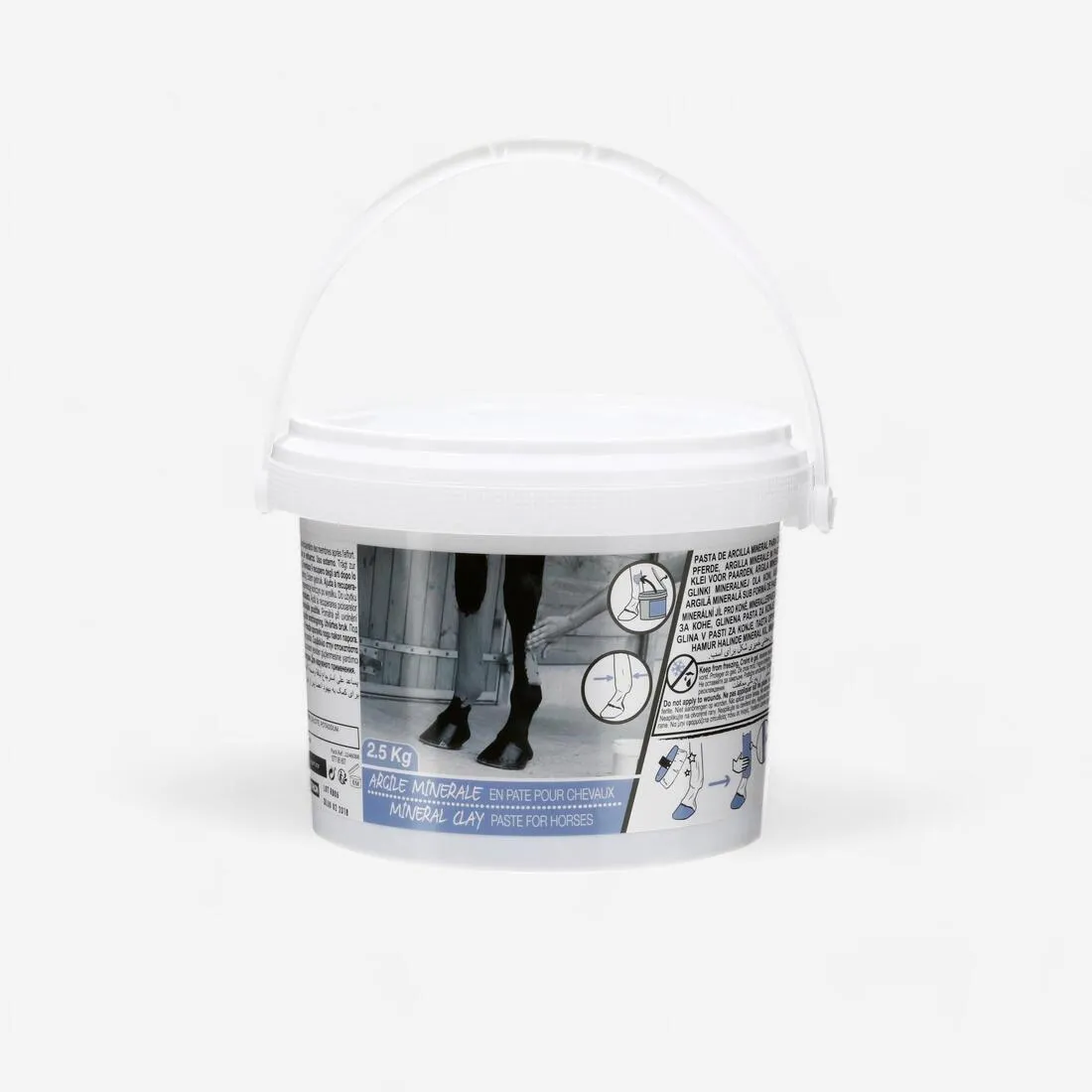 Argile minérale équitation cheval et poney 2,5 KG