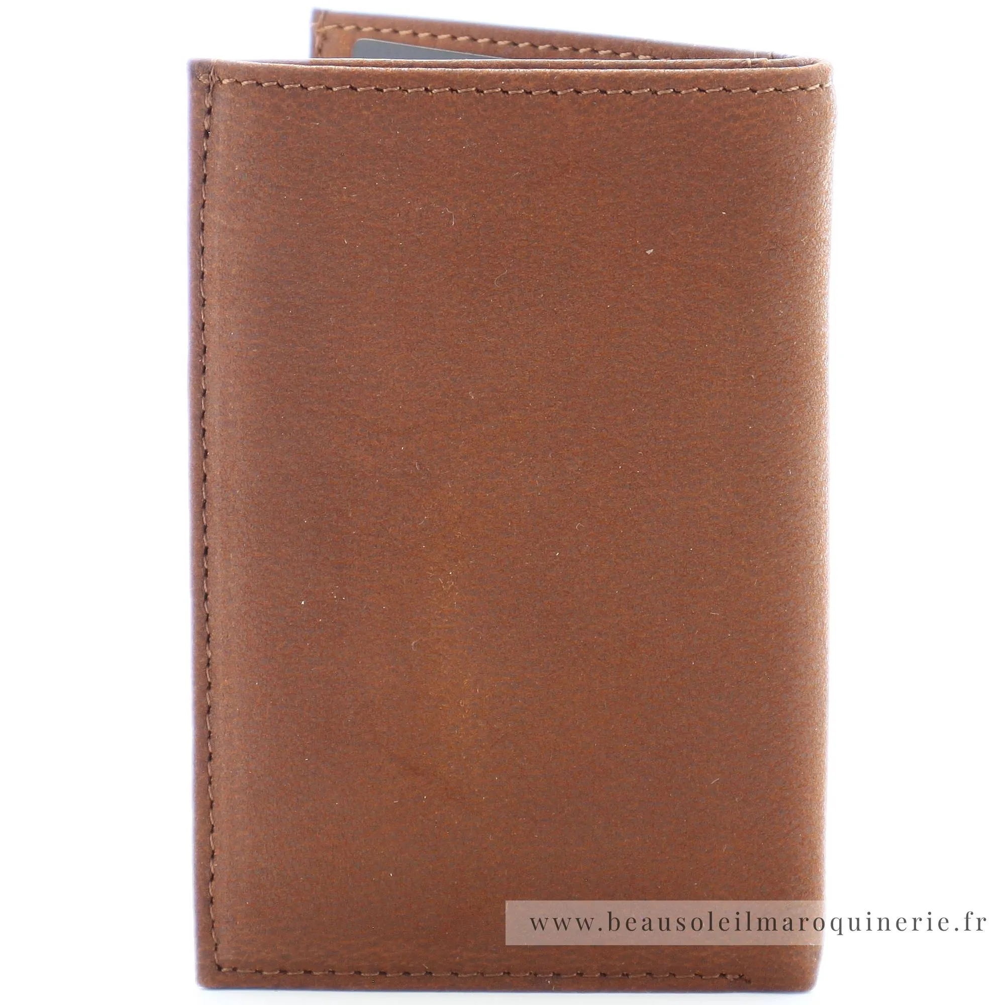 Arthur Aston Oscar : porte-cartes en cuir pleine fleur