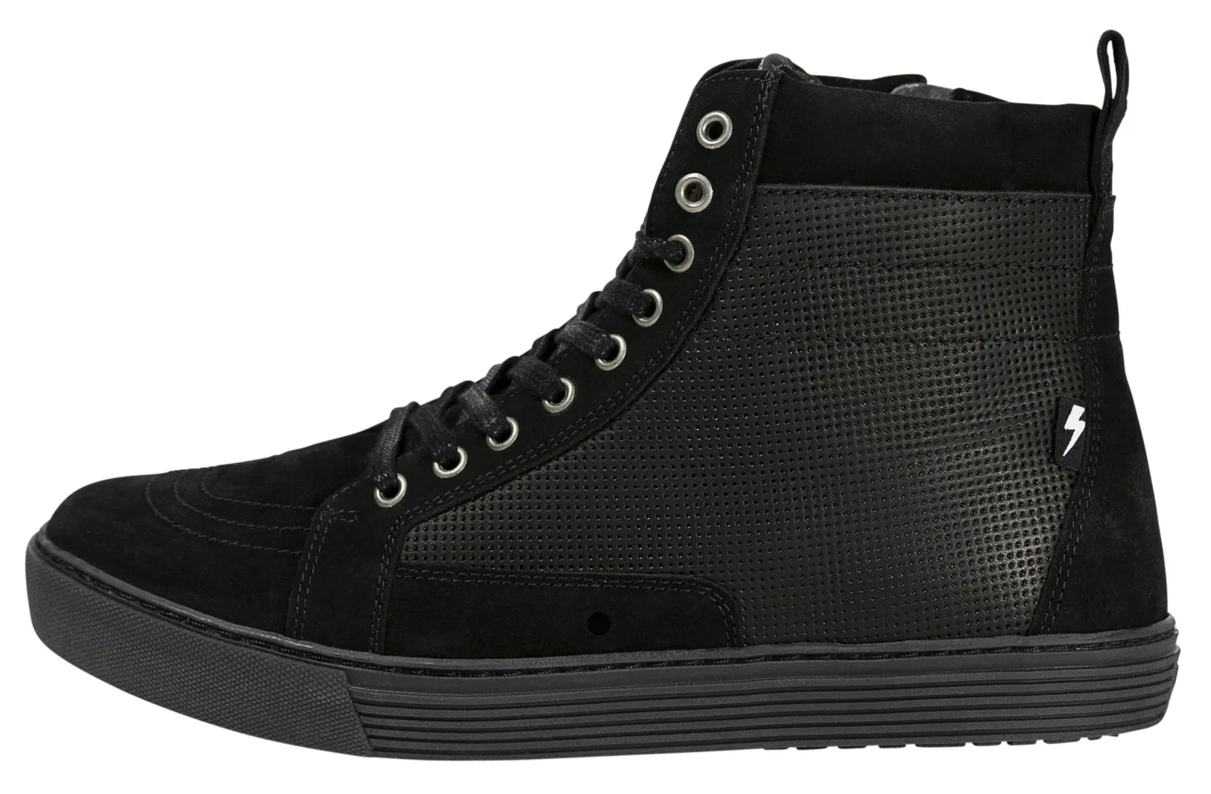 Baskets John Doe Neo noir, sneakers moto homologuées CE