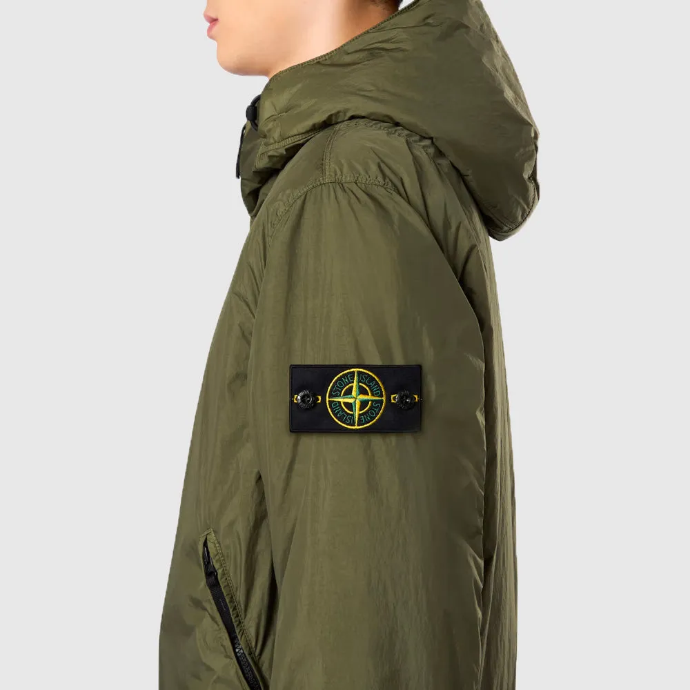 Blouson coupe-vent à capuche