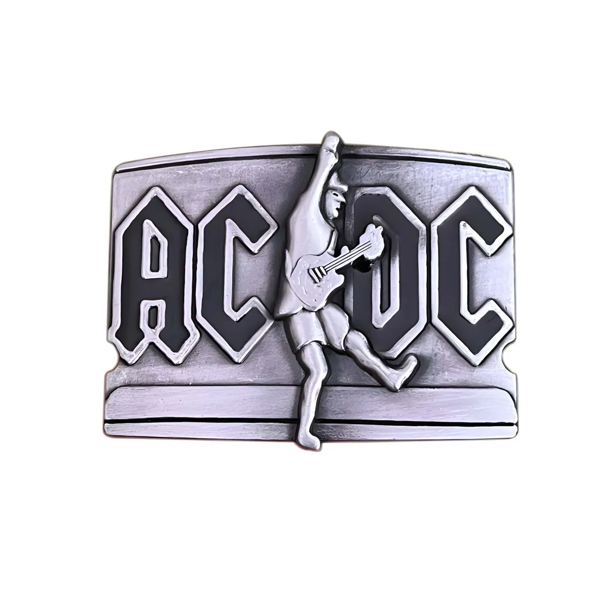 Boucle de ceinture Musique, ACDC, modèle Phil