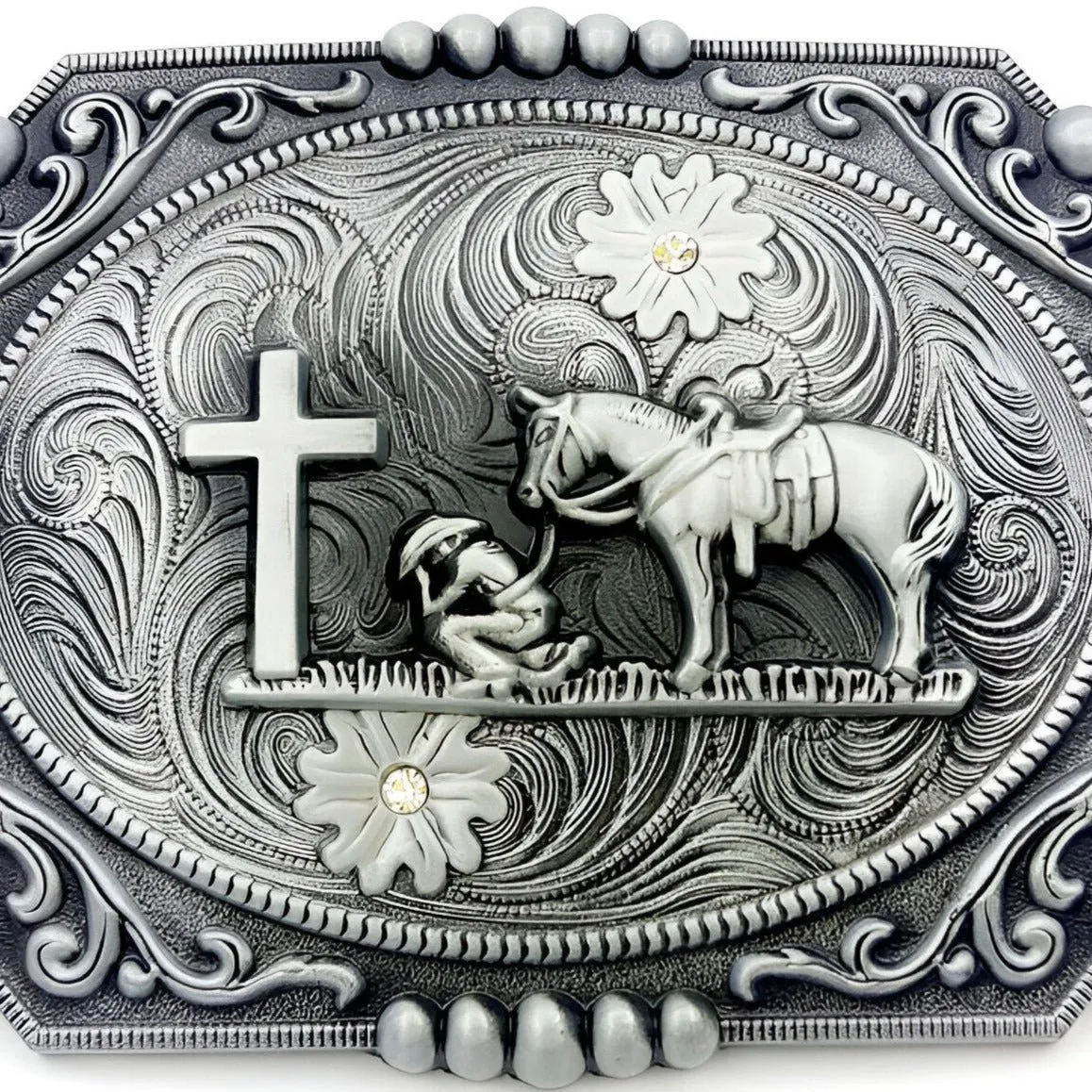 Boucle de ceinture Western, cow-boy, modèle Austin