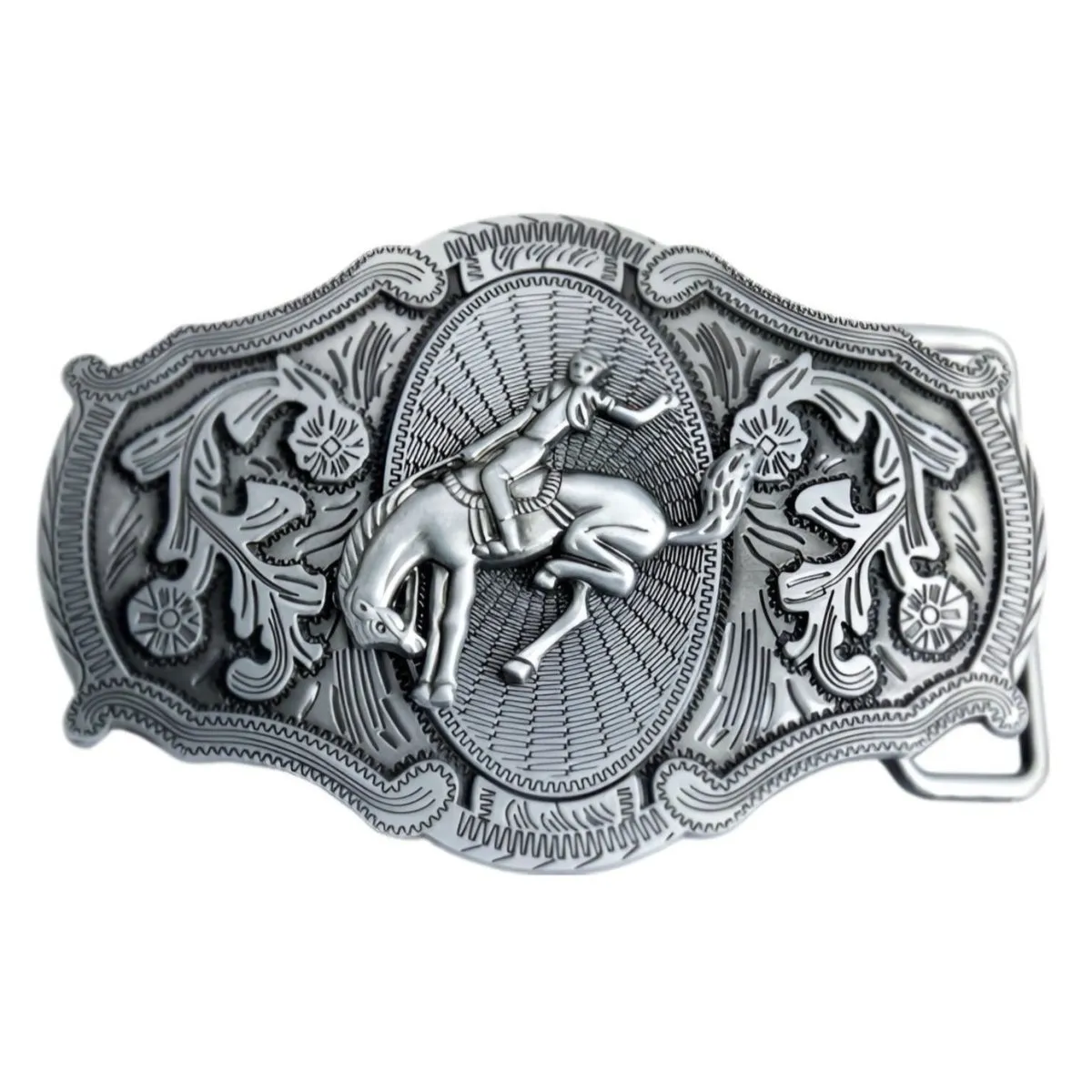 Boucle de ceinture Western, cow-boy rodéo, modèle Maverick