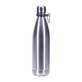 Bouteille en acier inoxydable Hidden Safe argentée