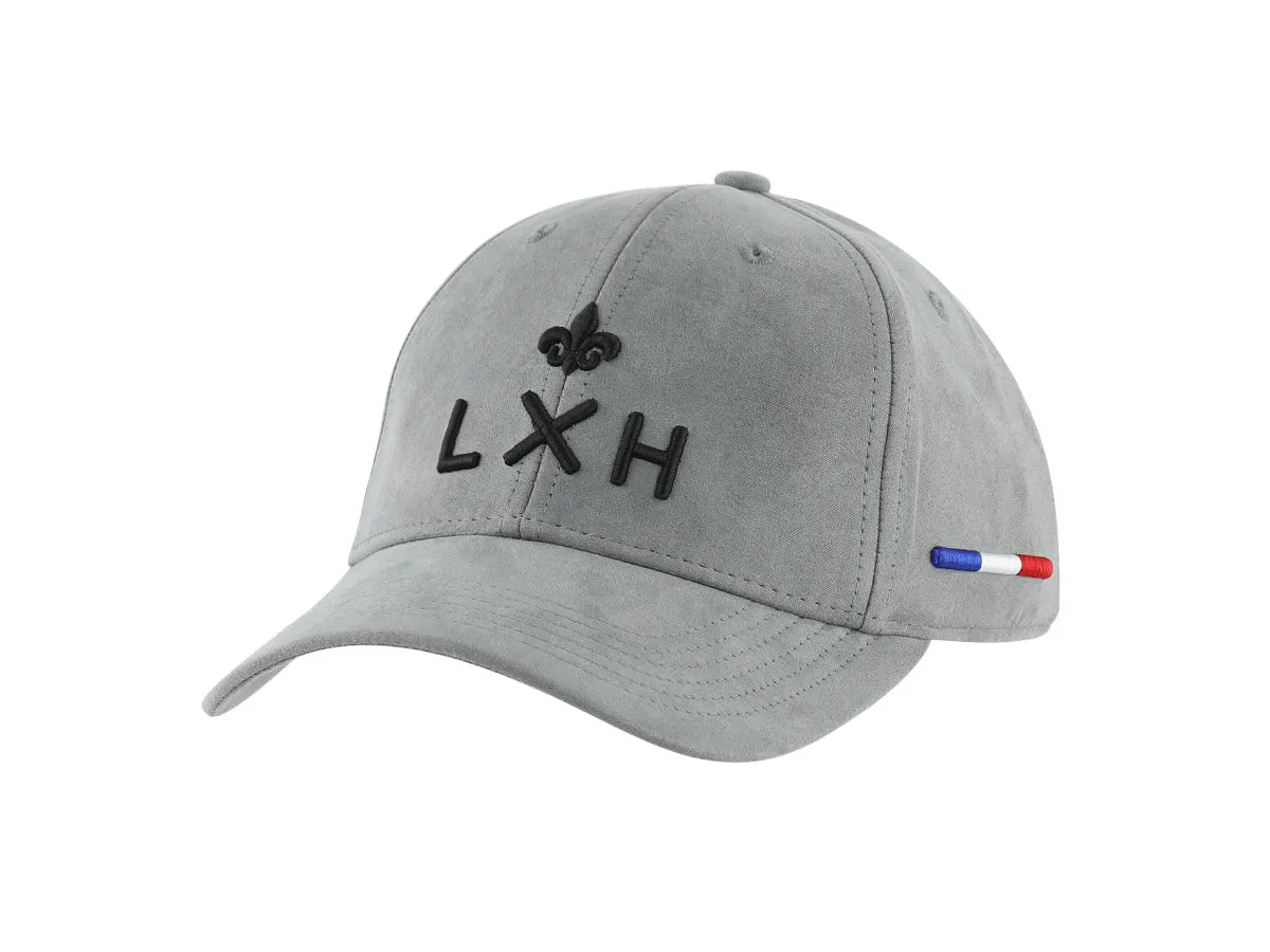Casquette  Héritage  Suédine Gris