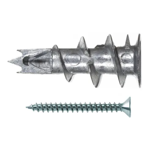 Cheville métallique fischer GKM 12 avec vis pour plaques de plâtre
