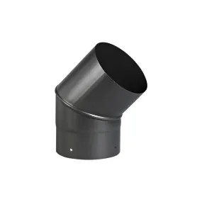 Coude 45° 150 mm en acier émaillé