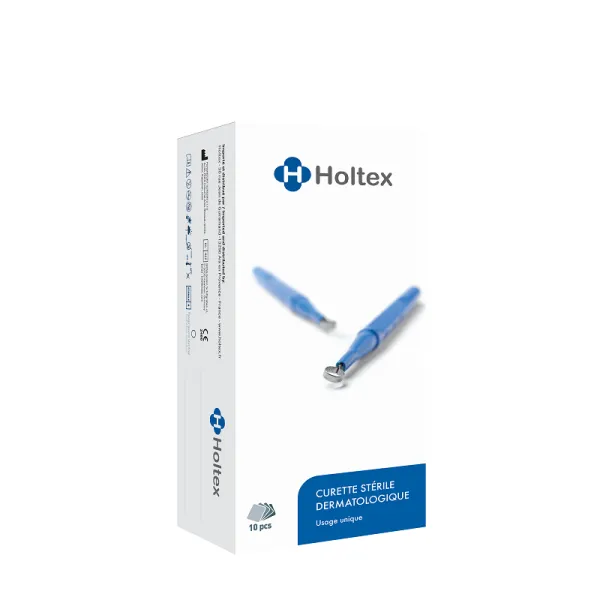 Curette dermatologique 16 cm Holtex à l'unité - ATPM Services