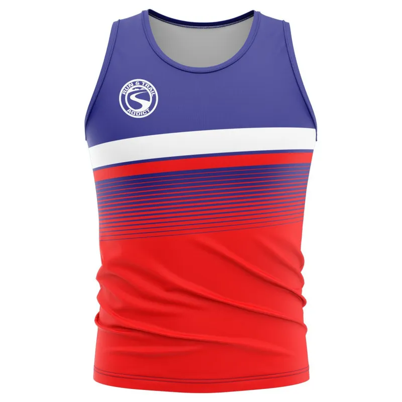 Débardeur homme R&T ADDICT design Paris - Sublimation intégrale