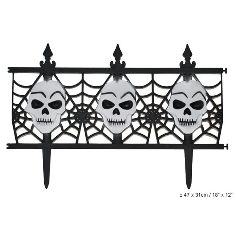 Décoration Halloween. Panneau à piques idéale pour balcon. 