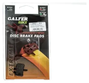 GALFER Plaquettes HAYES HFX-9/MAG/MX-1/PROMAX Métallique ADVANCED G1851