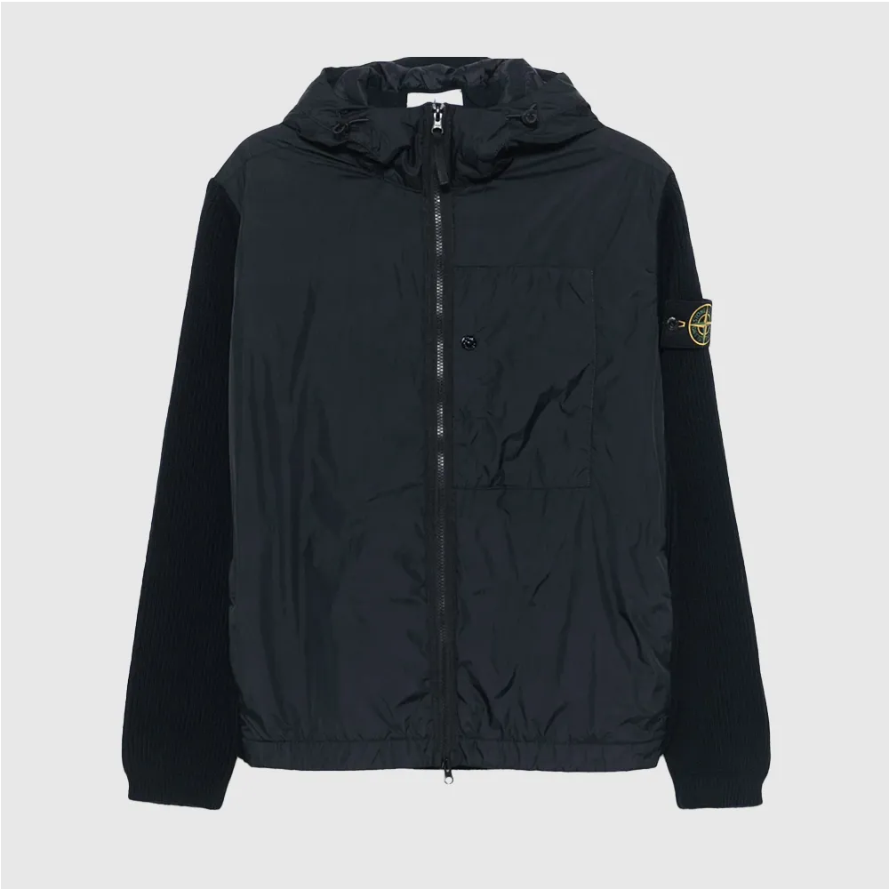 Gilet Bi-matière Noir