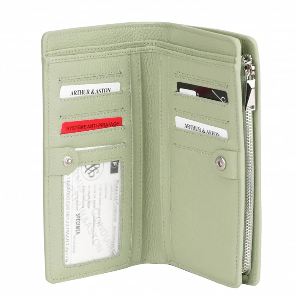 Grand porte-monnaie Arthur & Aston Joy cuir 2319-295