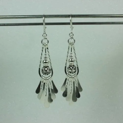 Grandes boucles d'oreilles boheme chic