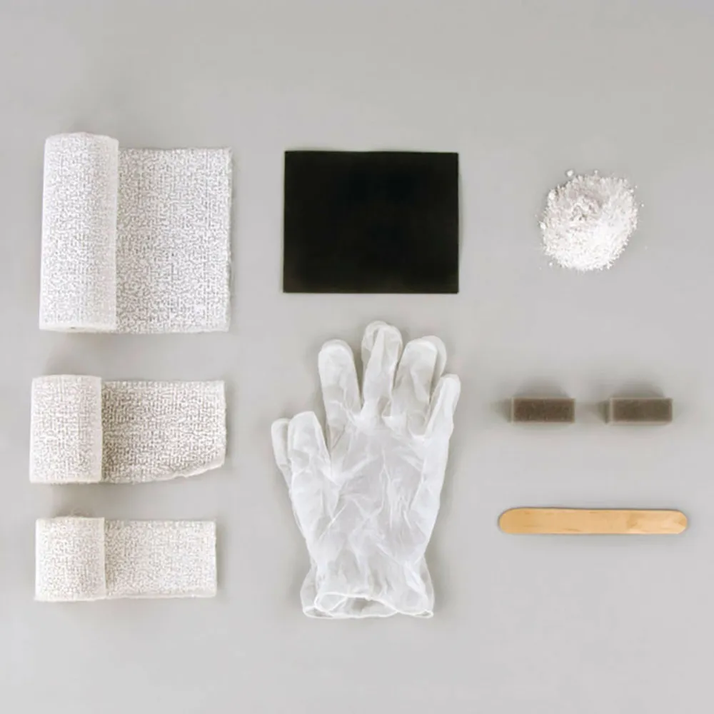 Kit diy - souvenirs de grossesse - moulage en plâtre du ventre