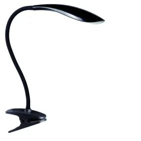 Lampe clip Onega noir H26cm
