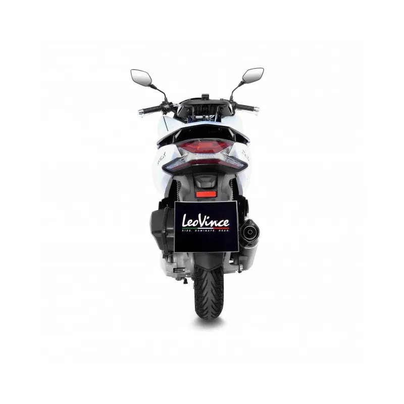 Ligne Echappement Complete LEOVINCE NERO Noir 1/1 Honda PCX 125 A ABS 19-20