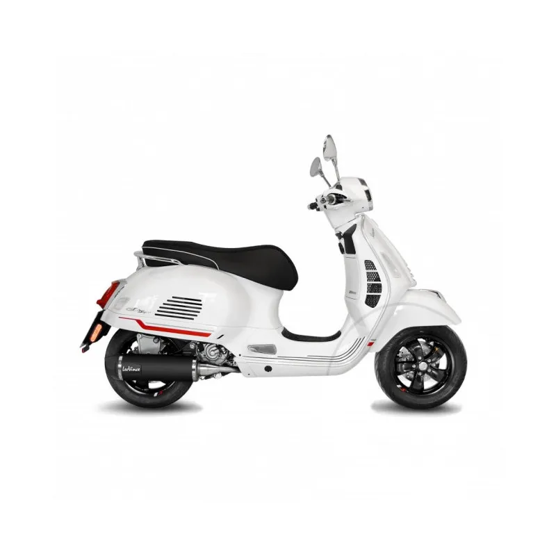 Ligne Echappement Complete LEOVINCE NERO Noir 1/1 Vespa GTS 300 HPE ie ABS 21