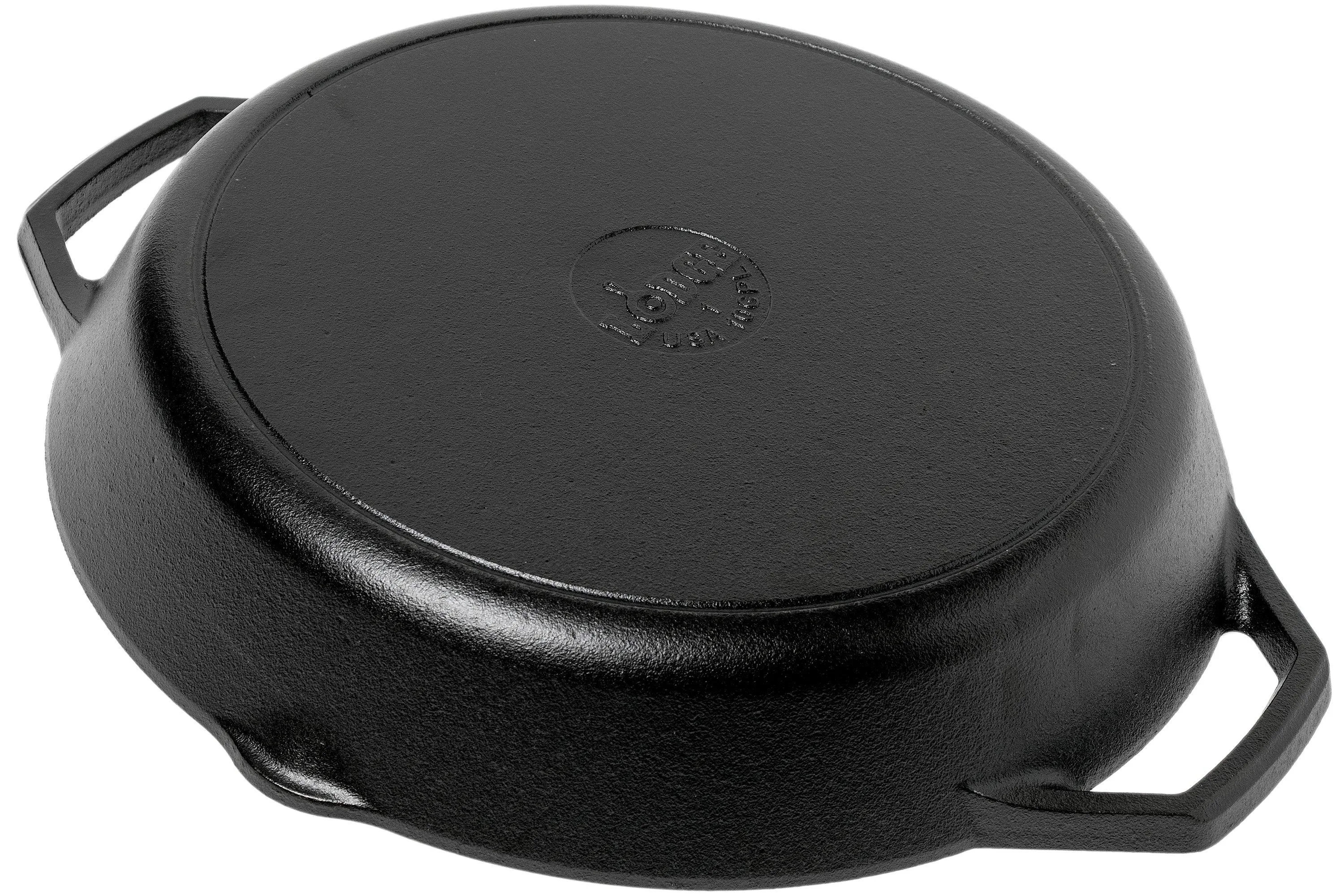 Lodge poêle à frire/gril avec deux poignées L10GPL, diamètre environ 30,5 cm