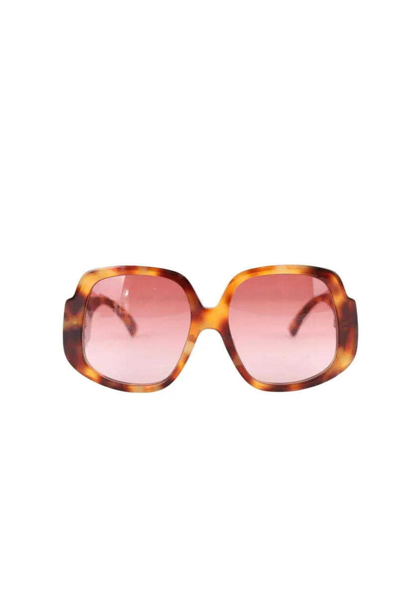 Lunettes de soleil marron