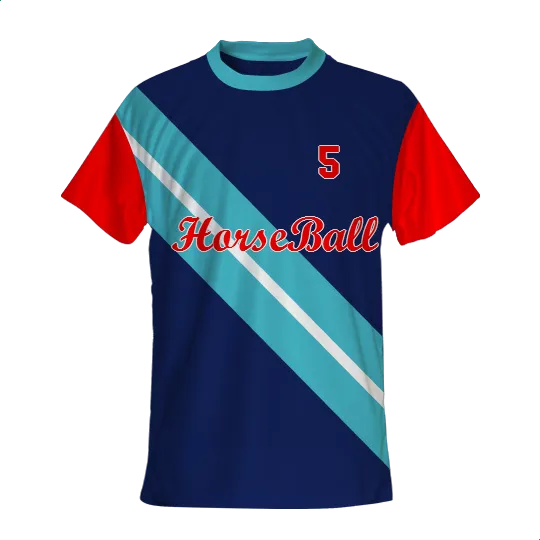 Maillot HorseBall PRO GladiaSport col rond Sublimation