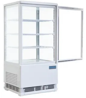 Mini armoire à boisson 4 faces vitrées avec 2 portes - Matériel de bar