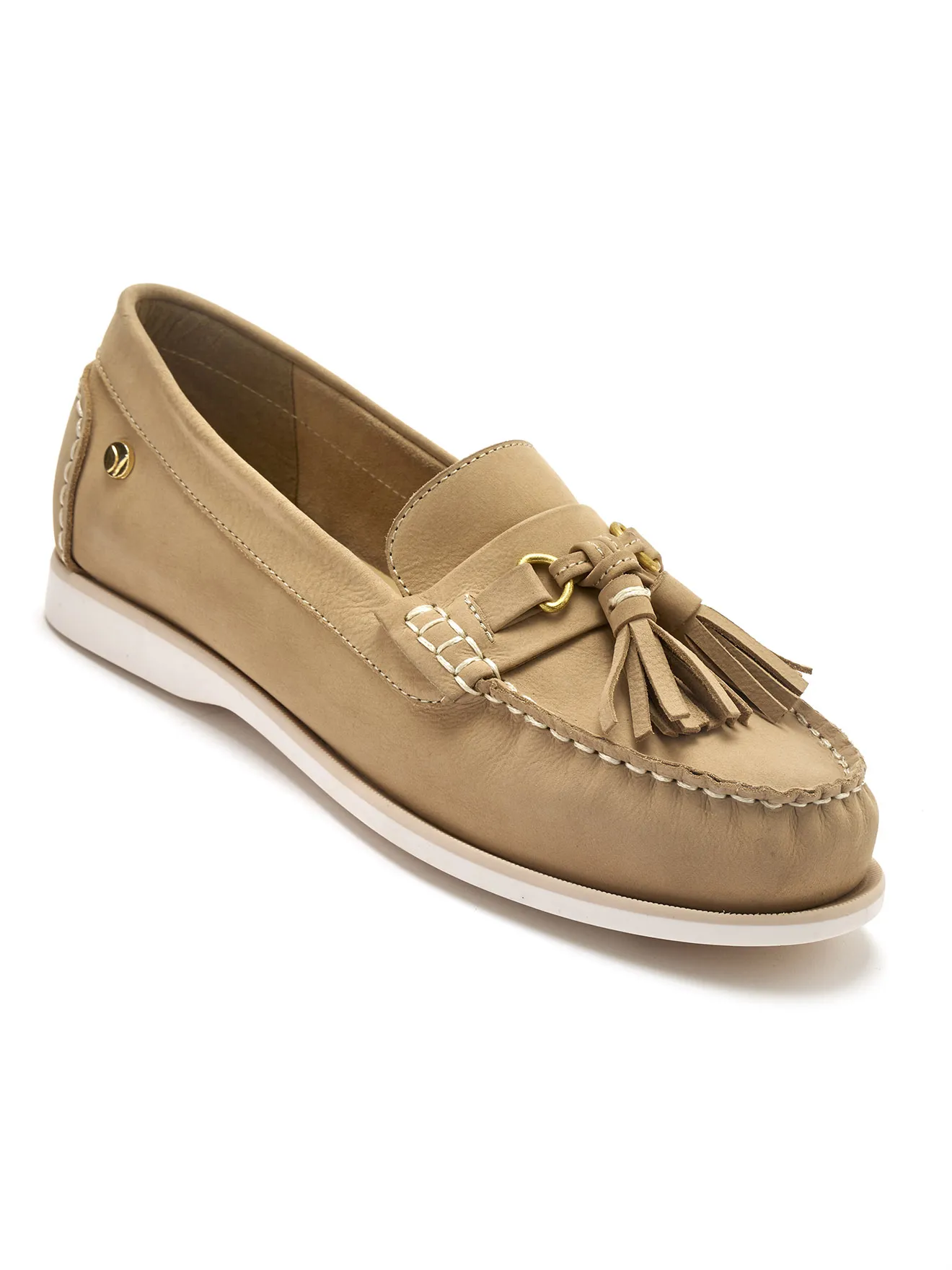 Mocassins à pompons