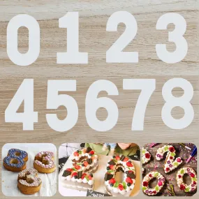 Moules à Gâteaux Numériques en Acryliques Number Cake Chiffre Grand No 