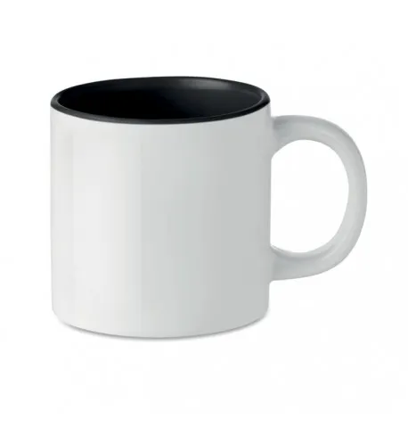 Mug Sublimation Publicitaire en Céramique Noir Bleu Rouge Vert