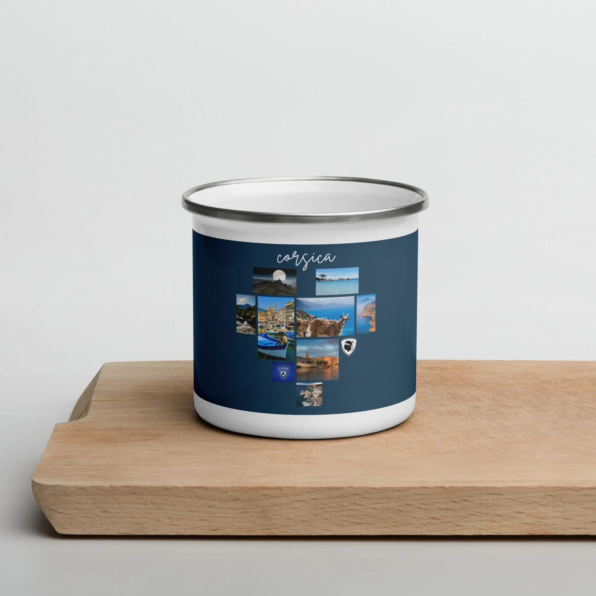 Mug émaillé Cur Corse
