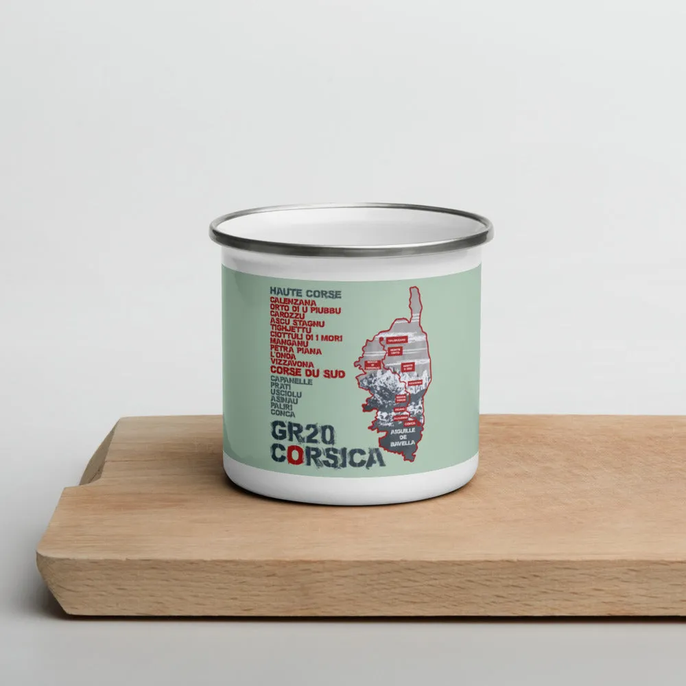 Mug émaillé GR20 Corsica