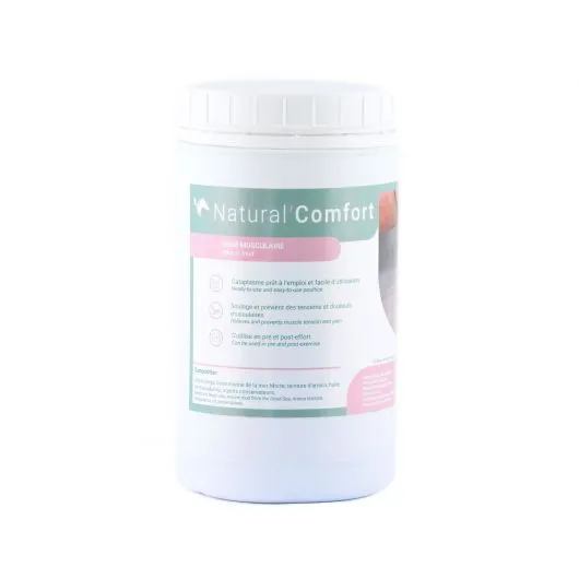 Natural'Comfort cataplasme musculaire cheval - Natural'Innov - NATURAL INNOV - Argile thérapeutique - Equestra