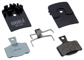 Paire de Plaquettes BBB DiscStop Coolfin Organiques pour Magura MT2/4/6/8