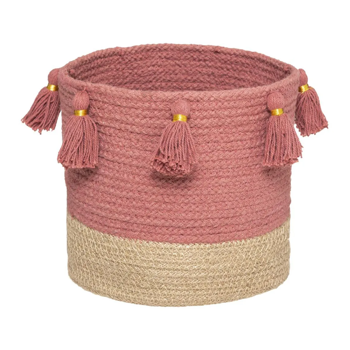 Panier Gypsy Pompons x 3 | 3 Suisses
