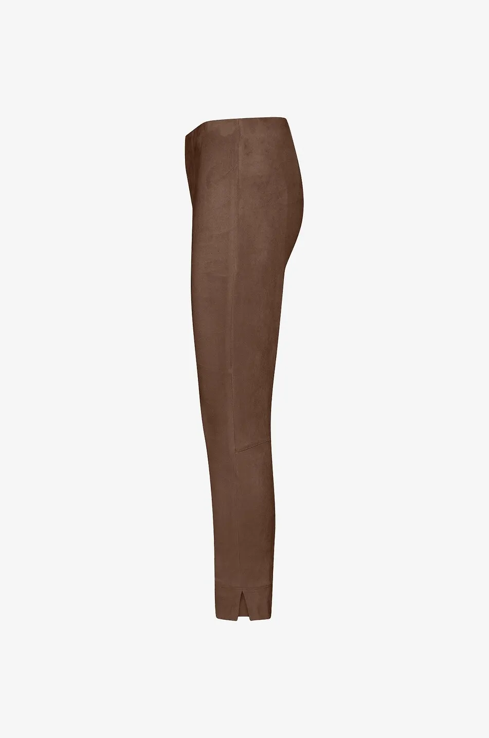 Pantalon skinny en suédine Sabrina