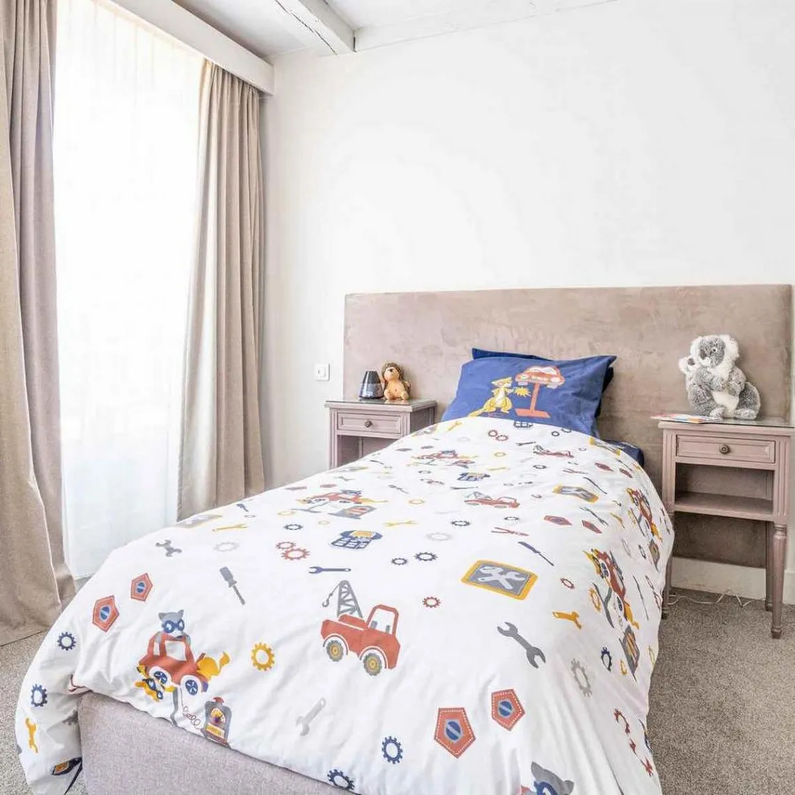 Parure de lit coton MECANO | 3 Suisses