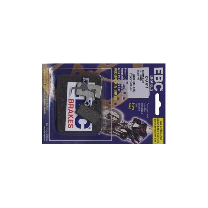 PASTILLAS FRENO DE DISCO EBC CFA614 SHIMANO XTR