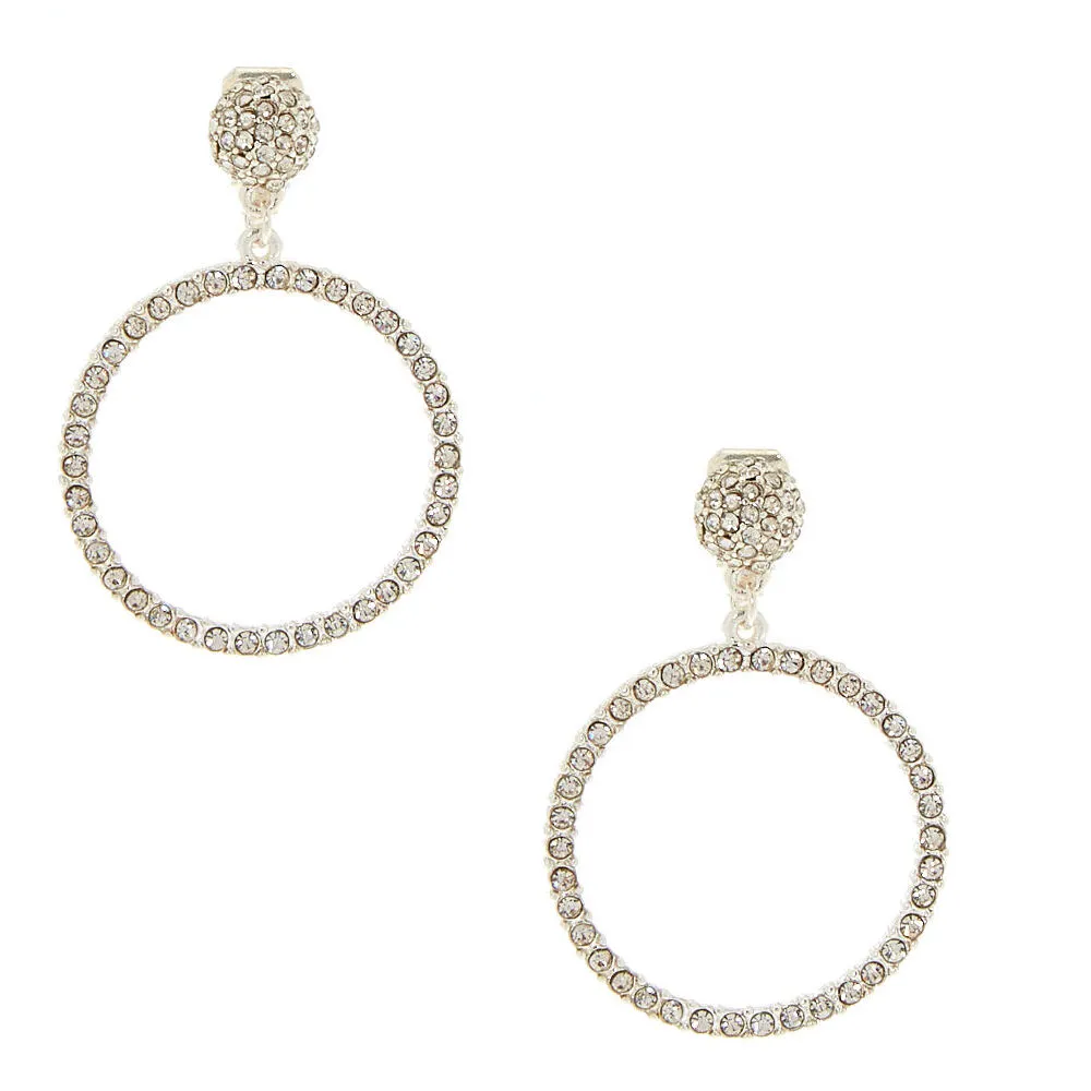 Pendantes circulaires à clip 3,8 cm