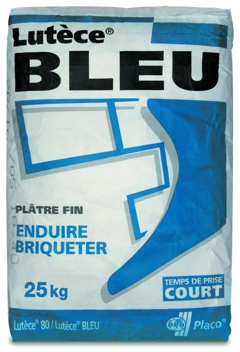 Plâtre Lutèce bleu
