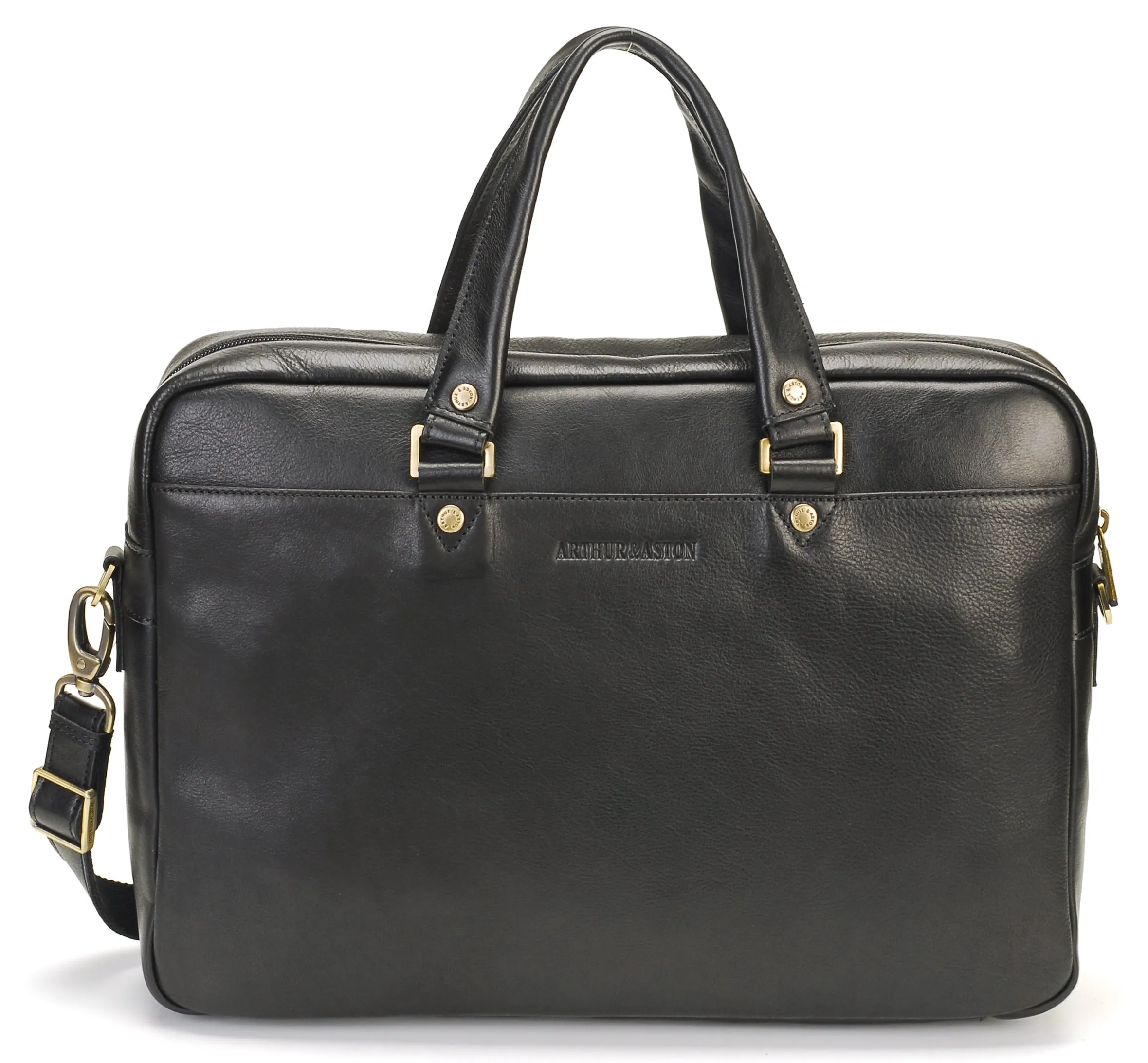 Porte-document Adam en cuir vachette