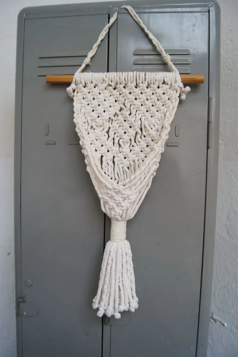 Porte  plante macramé