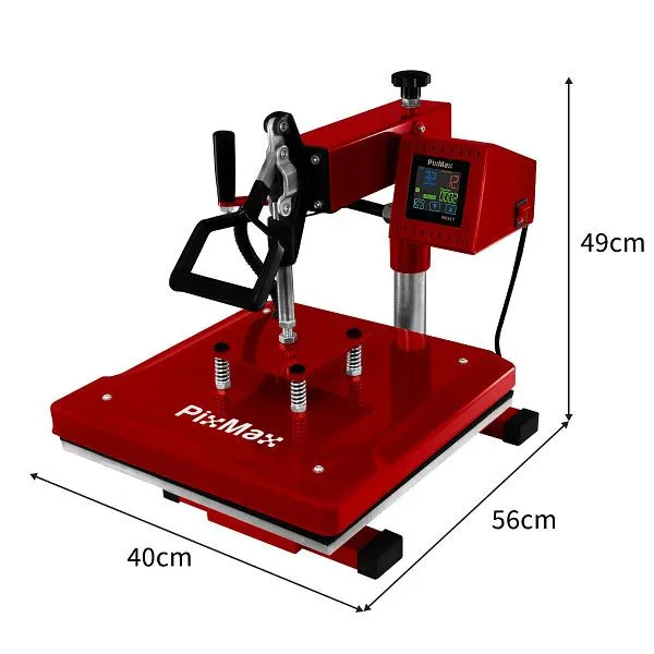 Presse à transfert PixMax 38 cm presse à chaud presse textile pivotante sublimation 210509 acheter à bas prix 