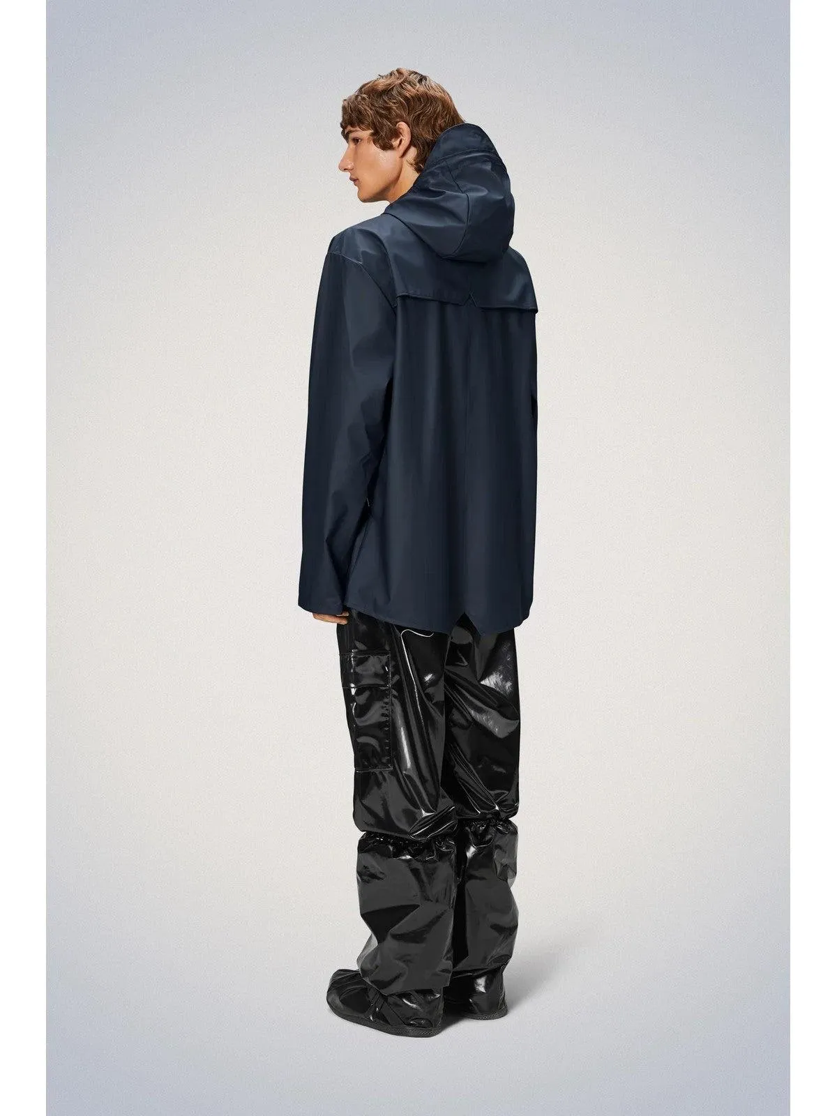 RAINS Veste adulte mixte W3 12010 47 Bleu Marine