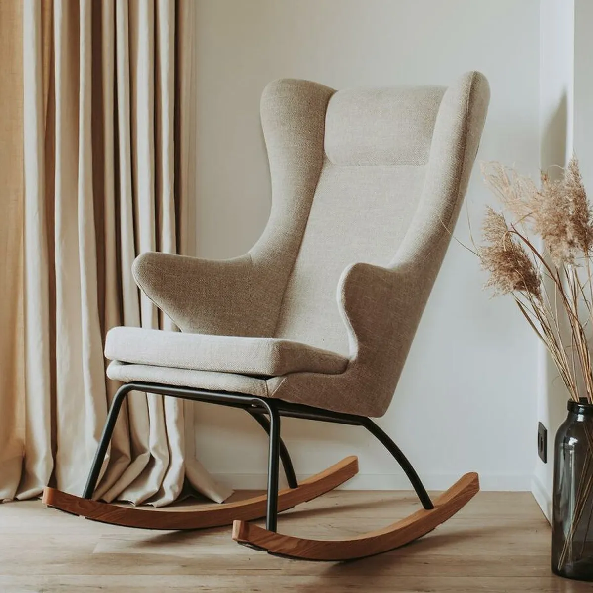 Rocking Adult Chair De Luxe - Argile