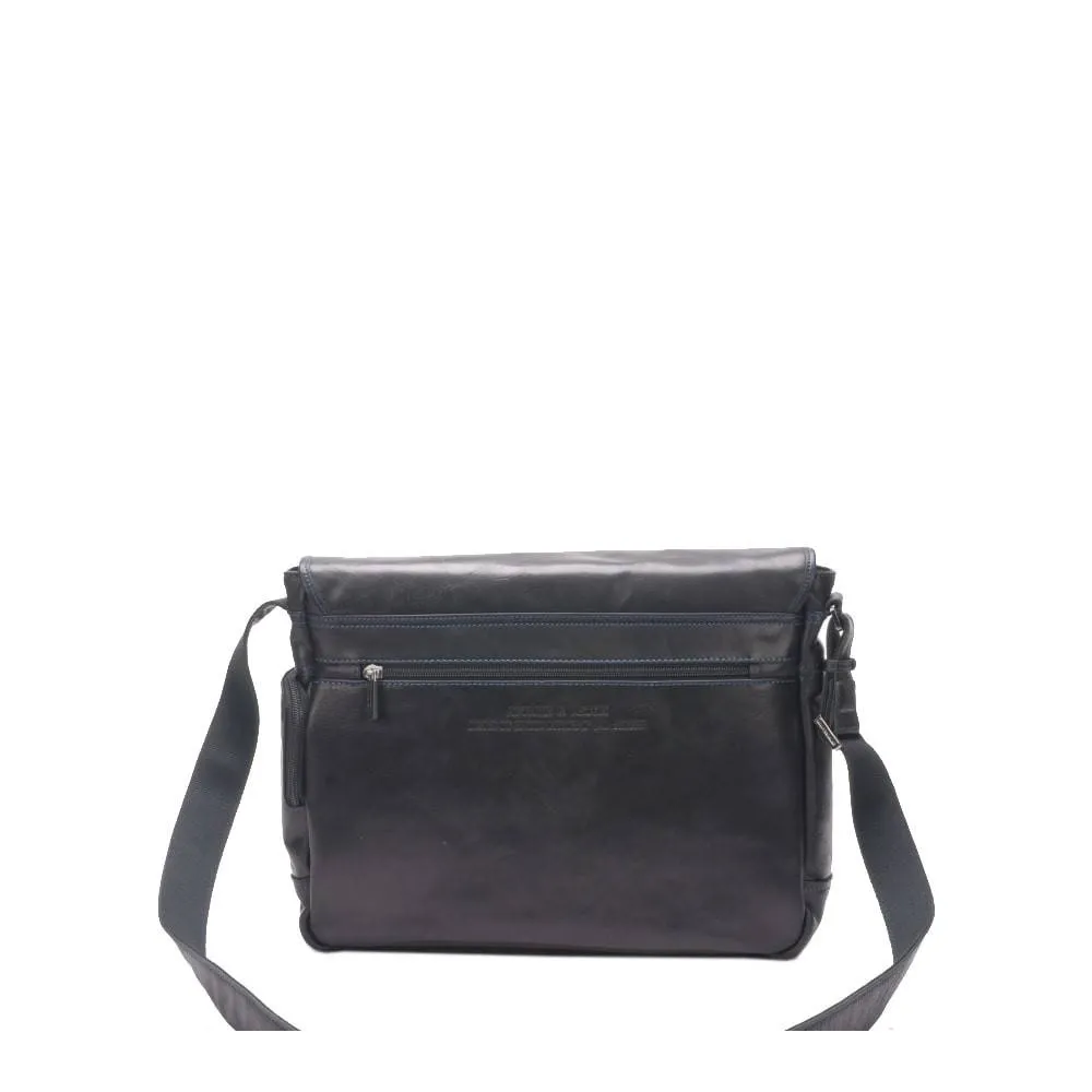 Sac Besace Messenger Arthur Aston Pablo en Cuir Plongé 1589-11