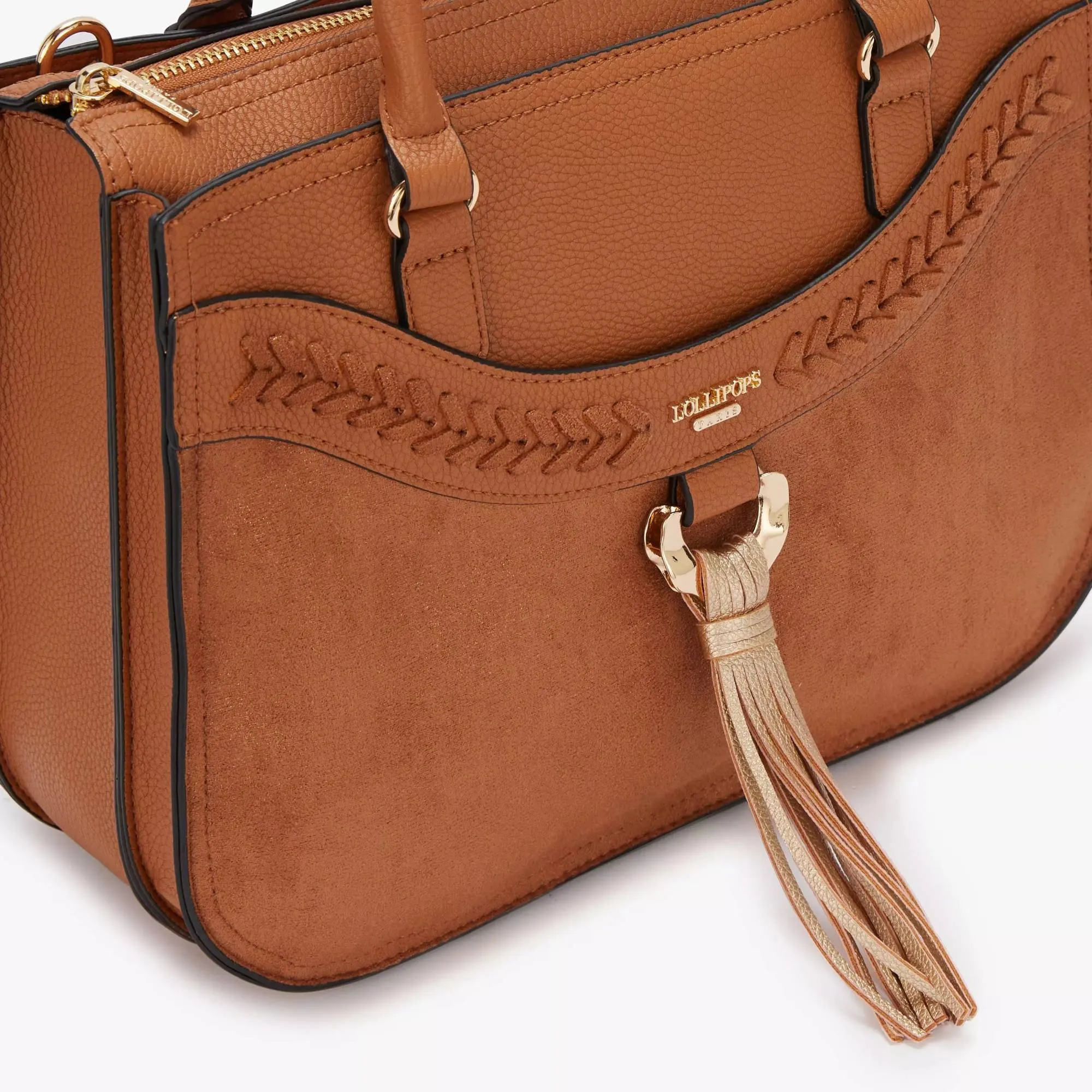 Sac cabas Lollipops porté main Mace détail tressé S247938