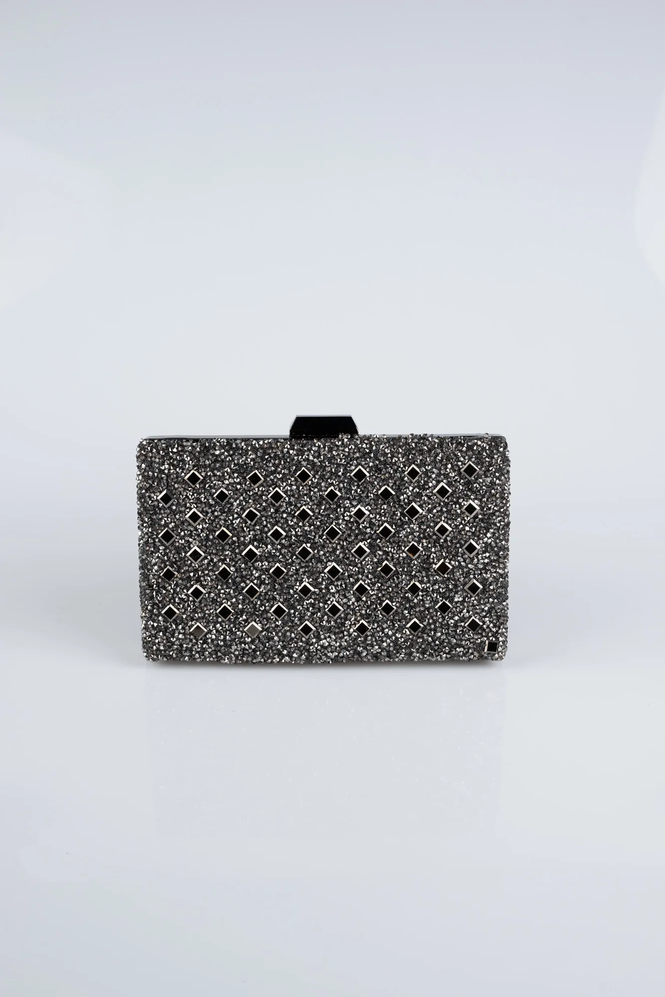 Sac de Soirée Luxe Plâtre Noir SH823