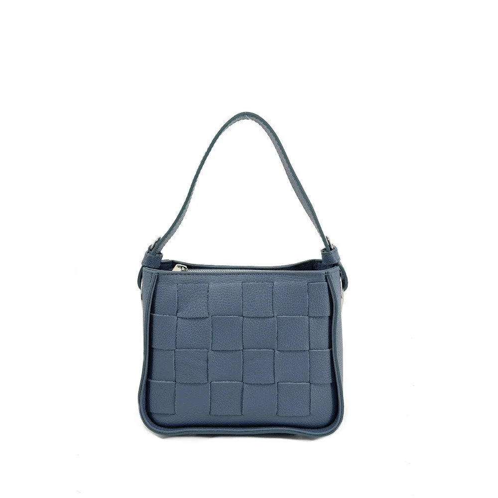 Sac Femme | Mini-sac en cuir grainé tressé CHESSY